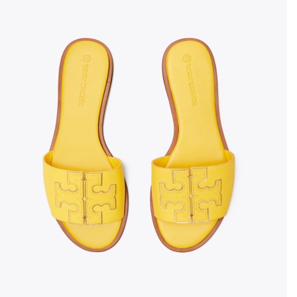 Tory Burch INES goldfinch/gold slides